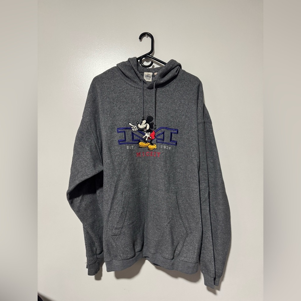 Vintage 1928 Mickey Mousey Disney Hoodie